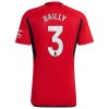 Oficiální Fotbalový Dres Manchester United Bailly 3 Domácí 2023-24 pro Muži